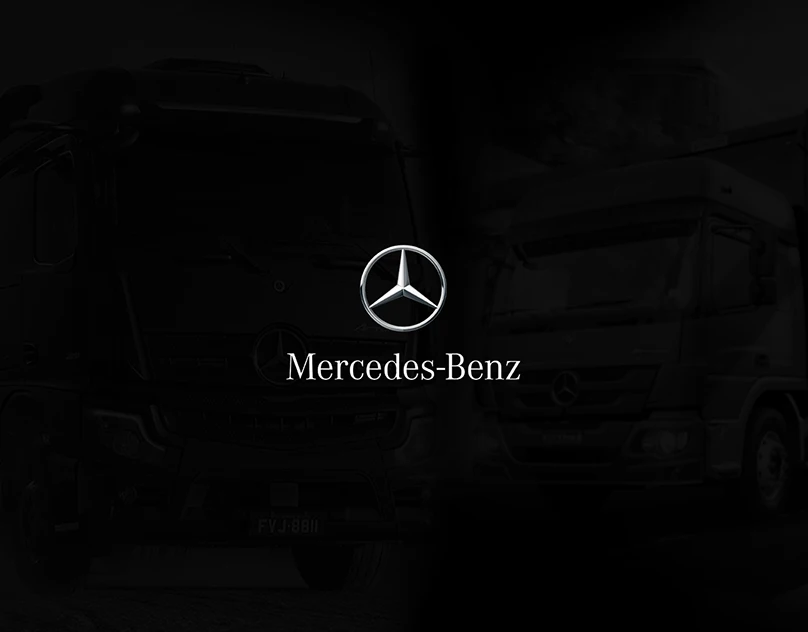 Projeto audiovisual do lançamento Mercedes-Benz Atego 2024 para a Mardisa